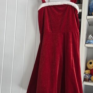 Red Velvet Holiday Dress